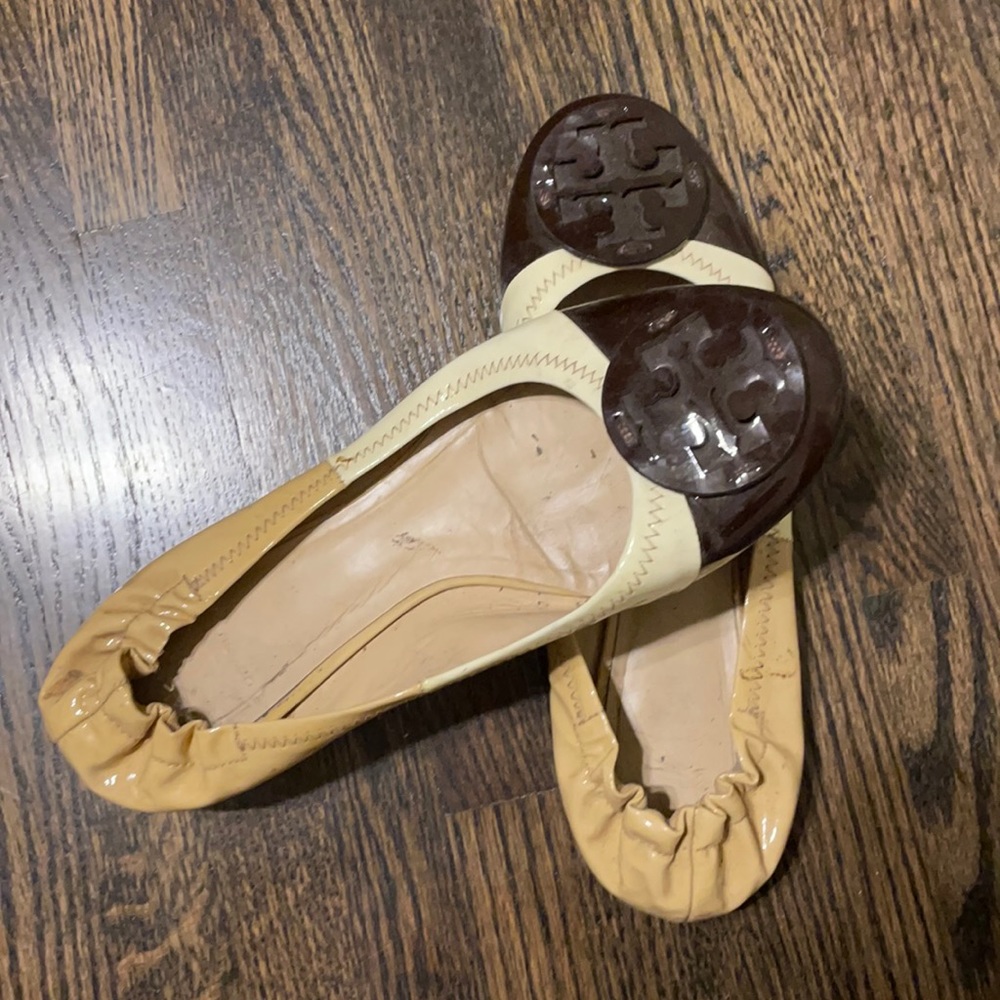 Tory Burch color lock Reva flats 8.5